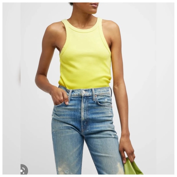 NWOT - Mother Move It Tank - Neon Green - Women’s size XS - Picture 1 of 6